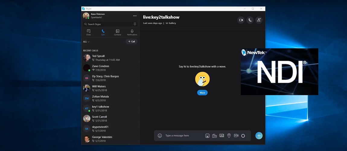 find audio options on skype for mac