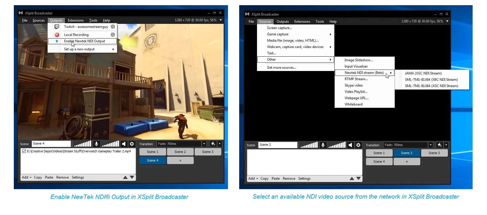 Improve Your Xsplit Experience With Newtek Ndi