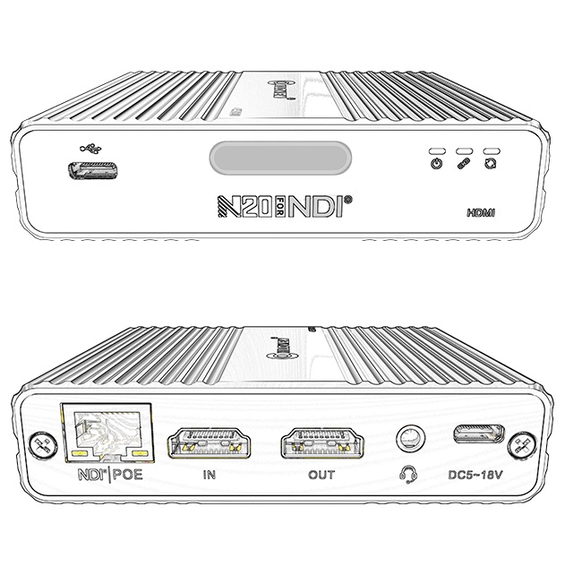 Kiloview N20 4K Bidirectional NDI-HDMI Converter
