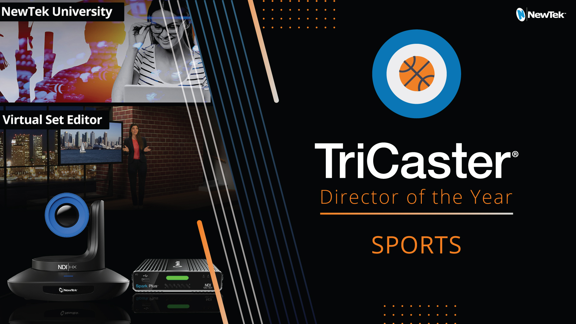 tricaster director of the year sports
