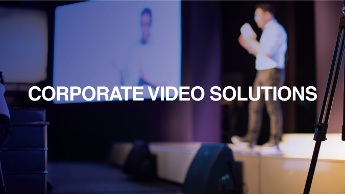 Soluções de vídeo corporativas