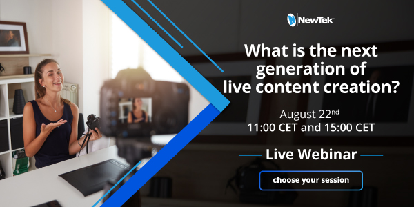 What is the next generation of live content creation?