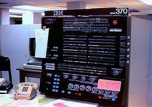 1970's computer used by Dean Kolkey and Tony Chick.